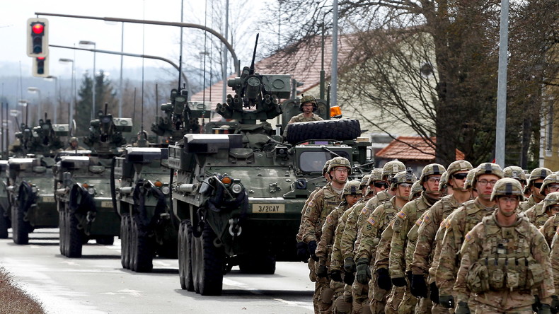 US-Armee schickt erneut tausende Panzerfahrzeuge und Soldaten durch Ostdeutschland