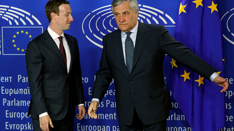 Mark Zuckerberg im Schwitzkasten des EU-Parlaments: Böse Russen und gute Amerikaner