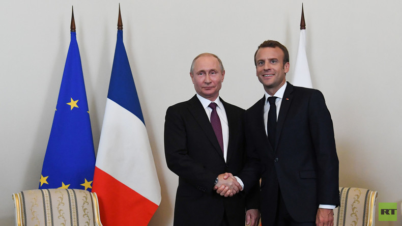 LIVE: Putin und Macron halten Pressekonferenz in Sankt Petersburg