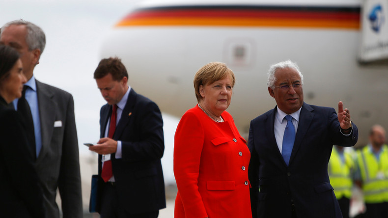 Merkel beginnt Portugal-Besuch mit Einweihung von Technologiezentrum 