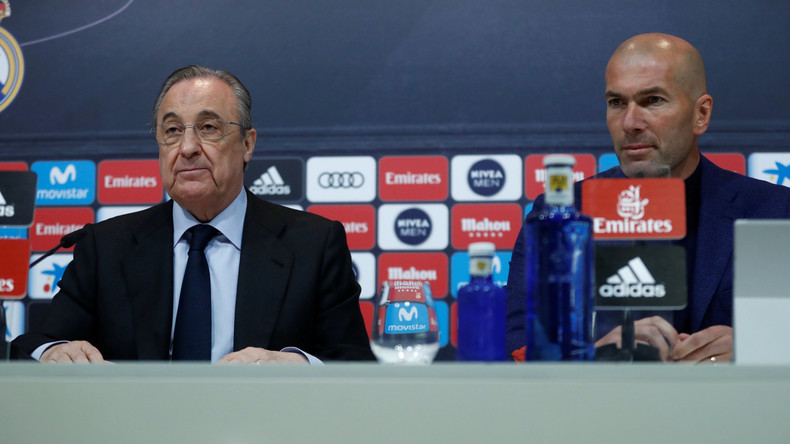 Zinédine Zidane tritt als Trainer von Real Madrid zurück 