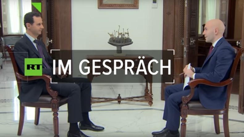 Exklusiv-Interview mit Assad: "Direkter Konflikt zwischen Russland und USA stand kurz bevor" (Video)