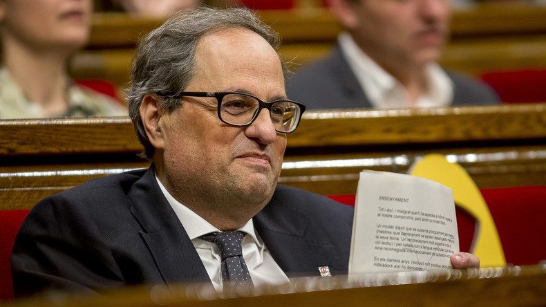 Katalanische Regionalminister legen Amtseid ab - Zwangsverwaltung der Region endet