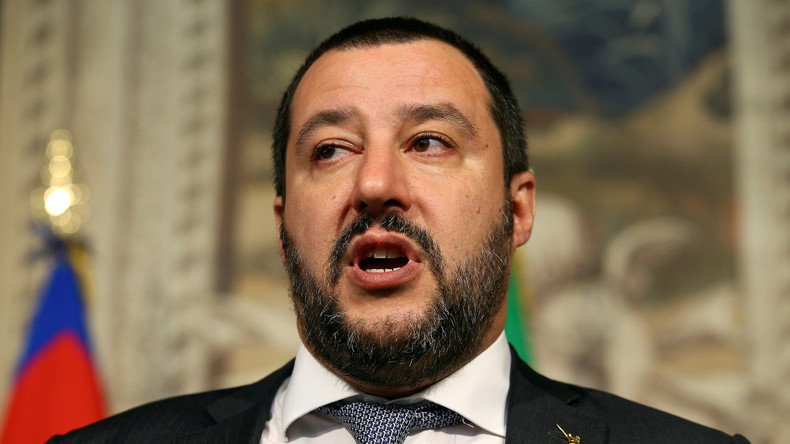 "Packt eure Sachen!": Italiens neuer Innenminister will hart gegen Migranten vorgehen (Video)