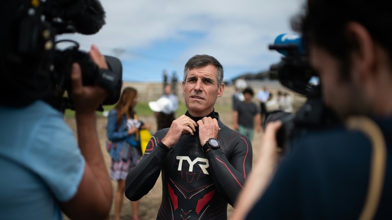 9.000 Kilometer Freistilschwimmen der Umwelt wegen: Franzose startet Marathon durch Pazifik 