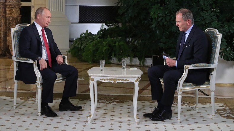 Putin beim Österreichischen Rundfunk: Seien Sie so nett, lassen Sie mich ausreden! (Video)