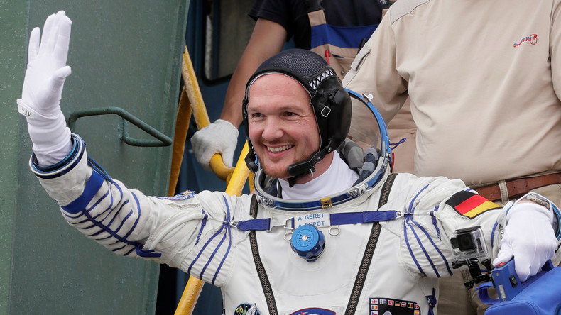 Deutscher Astronaut Gerst zur Raumstation ISS gestartet 