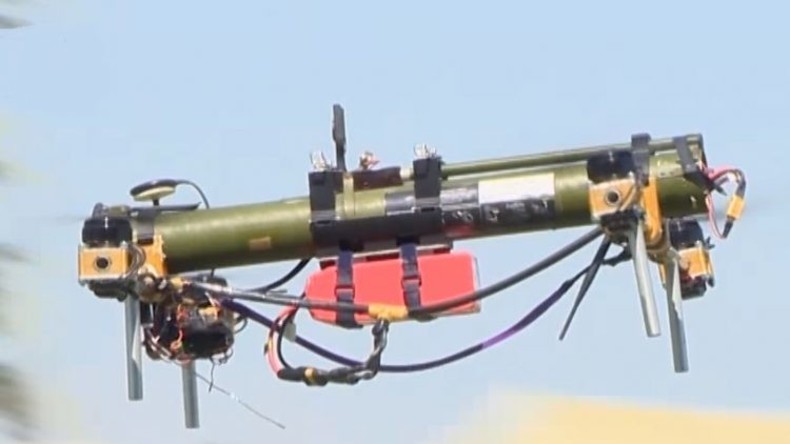 Weißrussland entwickelt Drohne mit Raketenwerfer zur Panzerabwehr