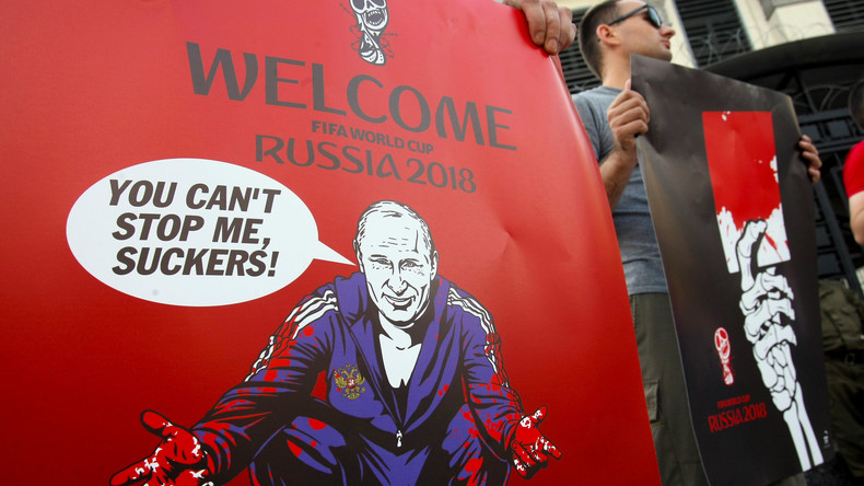"Putins Spiele" und die Qualitätsmedien (V) – Heute: "WM brummt, Donbass brennt"