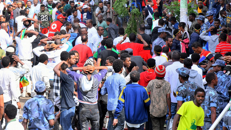 Explosion bei Kundgebung mit Äthiopiens Regierungschef: Mehrere Tote und Verletzte