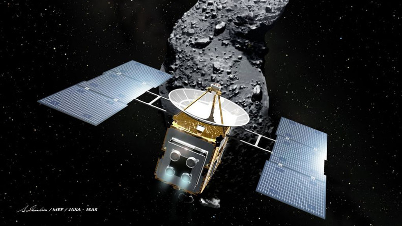 Vier Jahre, 300 Millionen Kilometer: Japanische Raumsonde "Hayabusa2" erreicht Asteroiden Ryugu 