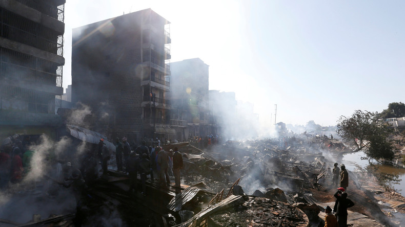 Mindestens 15 Tote bei Großbrand auf Markt in Kenias Hauptstadt 