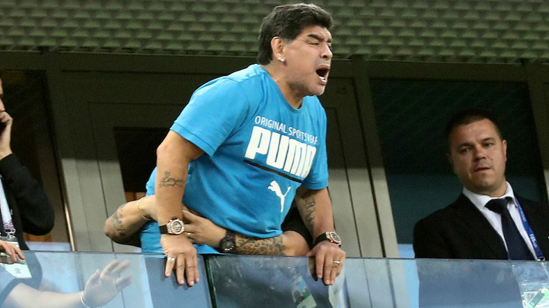 Maradona verspricht 10.000 US-Dollar für Informationen über Person, die ihn bei WM für tot erklärte