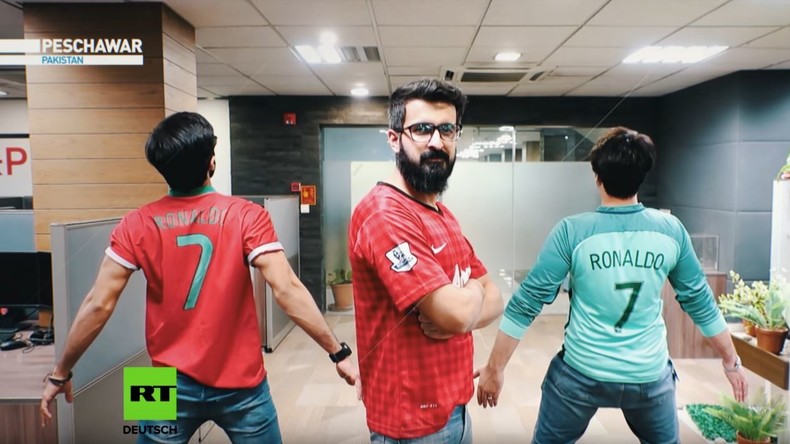 Fan-Porträt: Um Ronaldo zu sehen - Drei pakistanische Freunde reisen zur WM nach Russland (Video)