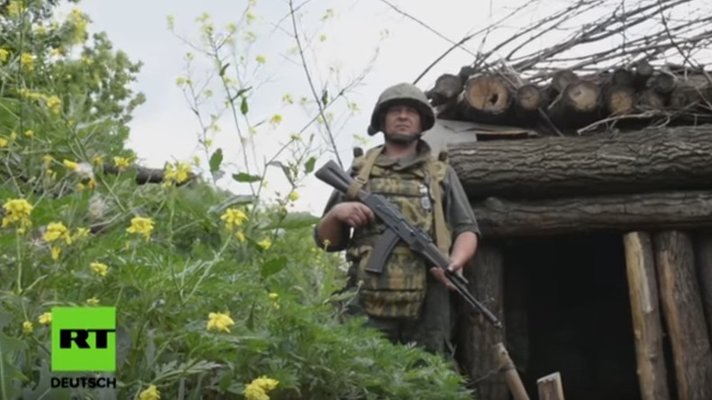 "Volksrepublik Donezk": Besuch an der Front (Video)
