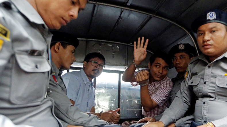 Staatsgeheimnis-Anklage gegen zwei Reuters-Journalisten in Myanmar 
