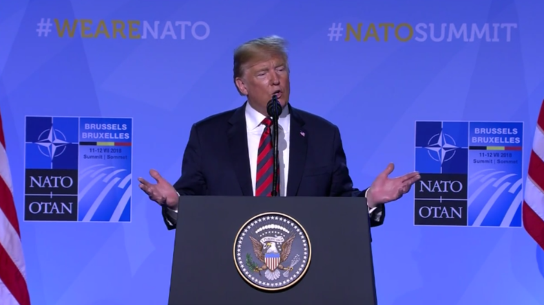 Trump nennt NATO einen Krisenherd und wettert gegen deutsch-russische Pipeline: "Ich mag sie nicht"