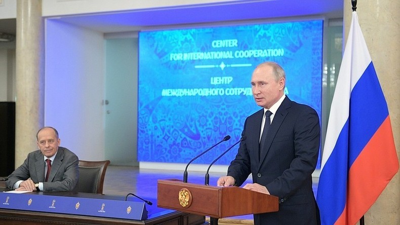 Putin: Russland blockierte 25 Millionen Cyber-Angriffe auf IT-Infrastruktur während Fußball-WM