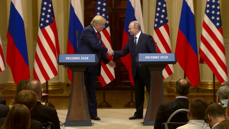 "Denn davon hängt der Weltfrieden ab" - Putin und Trump geloben Verbesserung der Beziehungen