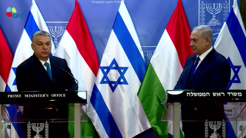 Netanjahu und Orban sehen sich an vorderster Front gegen radikalen Islamismus