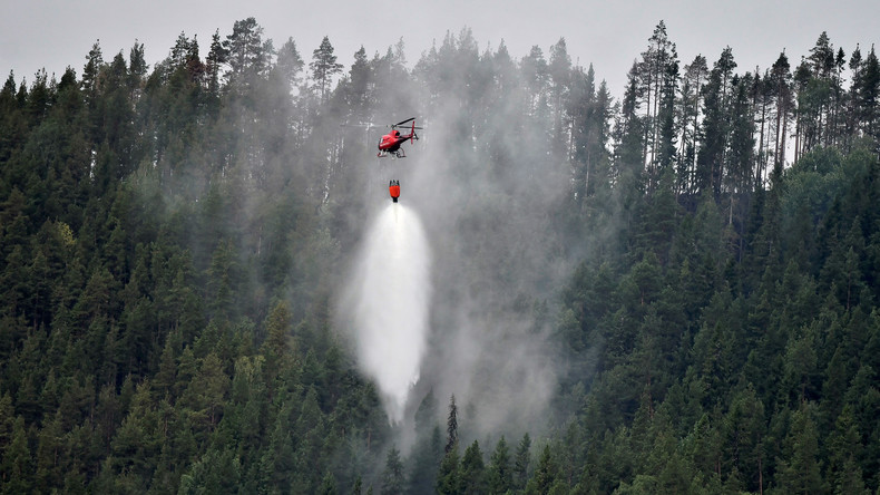 Waldbrände in Schweden: Lage weiterhin ernst, Prognose positiv