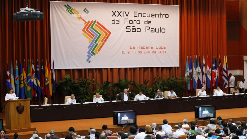 24. Forum von Sao Paulo in Havanna: "Neoliberales Auslaufmodell sucht Zuflucht in Kriegen"