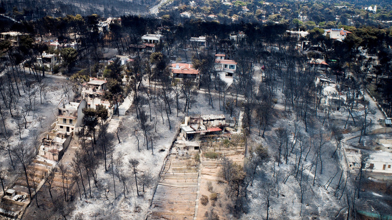 Zahl der Toten bei Waldbränden in Griechenland auf 86 gestiegen – Behörden vermuten Brandstiftung