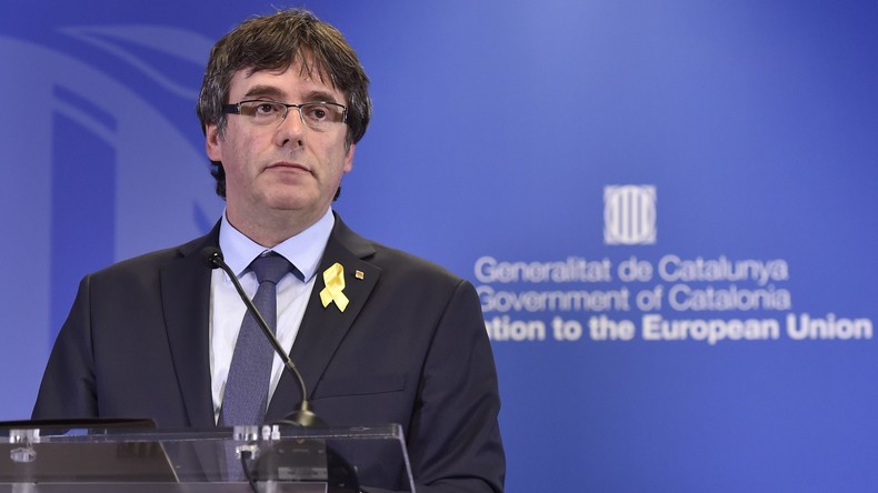Carles Puigdemont verlässt Deutschland und gibt Pressekonferenz in Brüssel