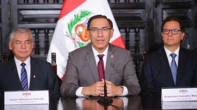 Perus Präsident kündigt Referendum über politische Reformen an 