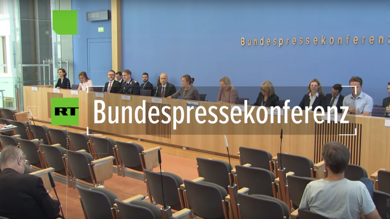 Regierungspressekonferenz: Keine Auskünfte mehr zu Weißhelmen