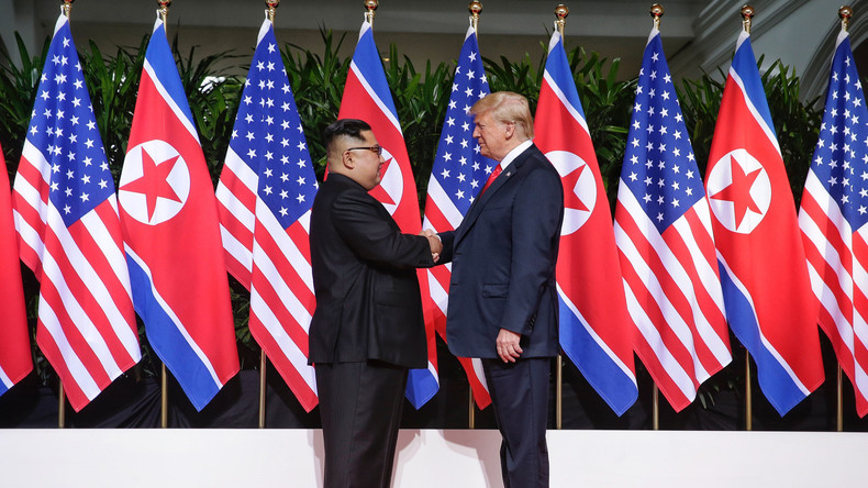 "Ich freue mich darauf, Sie bald wiederzusehen": Trump deutet weiteres Treffen mit Kim Jong Un an 