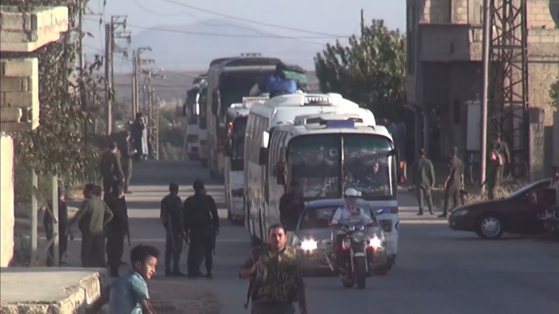 Syrien: Rebellen verlassen Jubata al-Khashab nach Versöhnungsabkommen mit Regierung