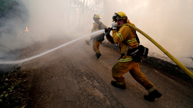 Kalifornien beantragt wegen Waldbränden Hilfe in Washington