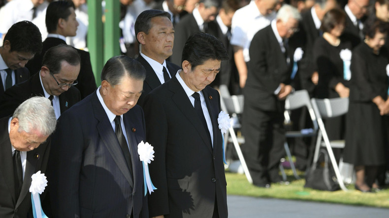 Japan gedenkt Atombombenabwurfs auf Hiroshima vor 73 Jahren 