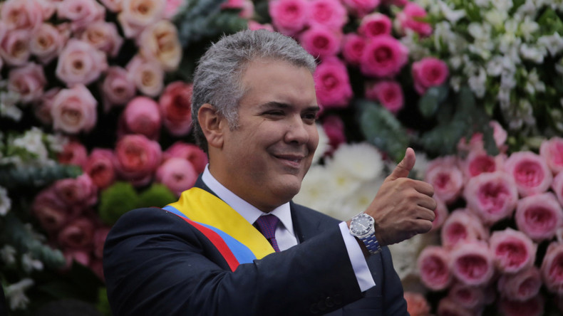 Konservativer Duque als neuer Präsident Kolumbiens vereidigt 