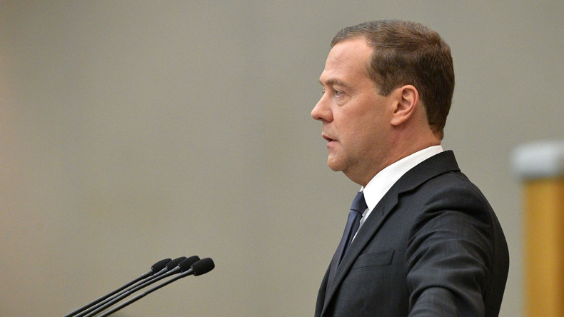 Medwedew warnt USA: Neue Sanktionen gegen Bankgeschäfte wären Erklärung eines Wirtschaftskrieges