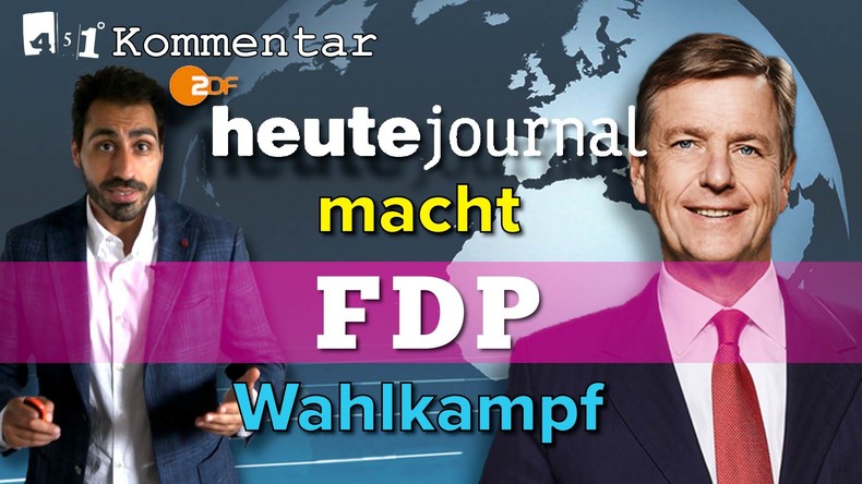 ZDF-Erklärung zum FDP-Skandal ist ein SKANDAL | KOMMENTAR 451 Grad