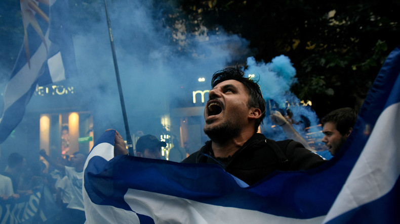 Streit zwischen Athen und Moskau: Griechenland wirft Russland Einmischung in Mazedonien vor