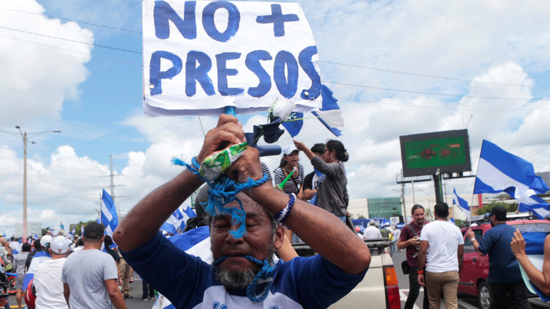 Tausende Nicaraguaner fordern Freilassung von politischen Gefangenen