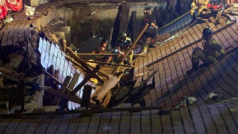 Holzplattform bei Konzert in Spanien eingestürzt – über 300 Verletzte 