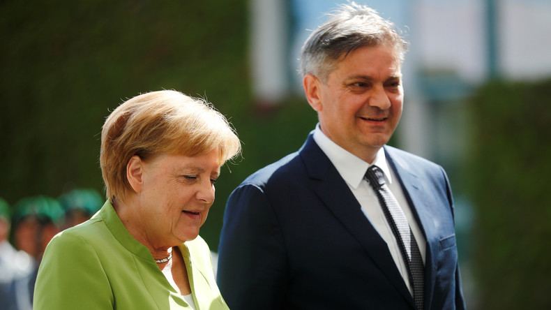LIVE: Kanzlerin Merkel empfängt den bosnischen Politiker Denis Zvizdić in Berlin 