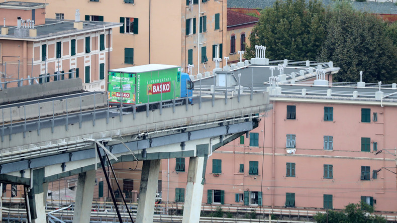 "Entsetzliche Tragödie": Mindestens 35 Tote nach Brückeneinsturz bei Genua