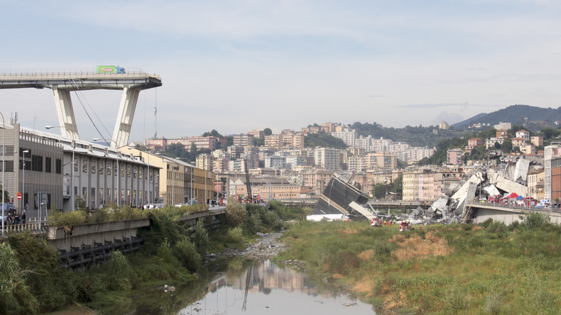 Ursachensuche nach verheerendem Brücken-Einsturz in Genua 