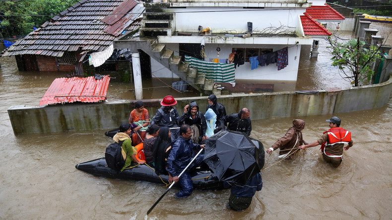 Monsun in Indien: Mittlerweile 164 Tote 