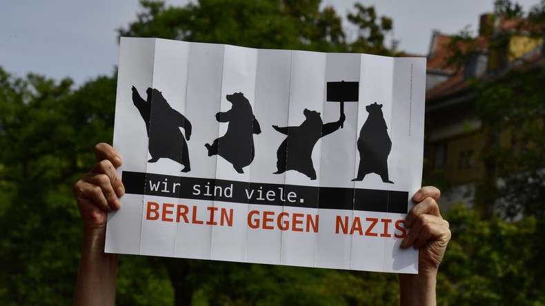 Berliner Polizei leitet 45 Ermittlungsverfahren nach Neonazi-Aufmarsch ein