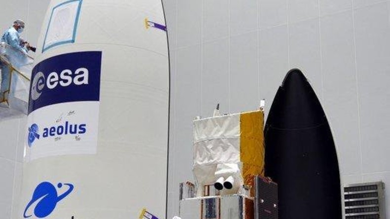 ESA-Erdbeobachtungssatellit "Aeolus" ins All gestartet 