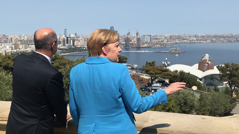 Ablenkungsmanöver in Baku? Was Merkels Aserbaidschan-Besuch mit Nord Stream 2 zu tun hat