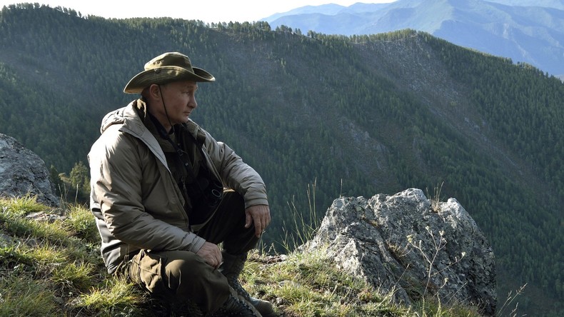 In den Weiten Sibiriens - Moskau veröffentlicht Urlaubsaufnahmen von Putin