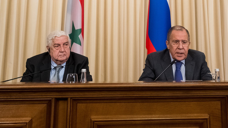 Video: Gemeinsame Pressekonferenz der Außenminister Russlands und Syriens