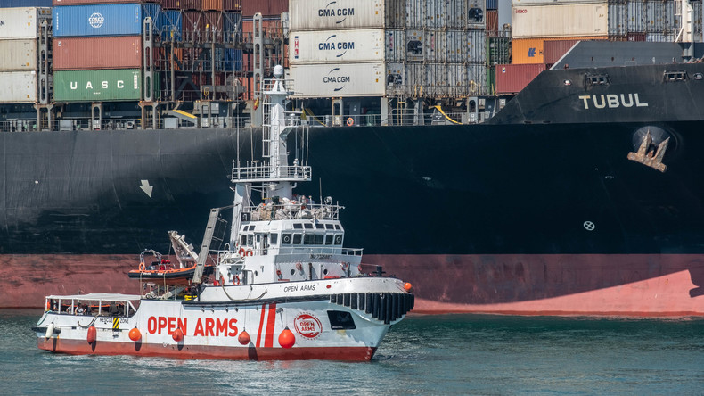 Flüchtlings-Rettungsschiff "Open Arms" verlagert Einsätze nach Spanien